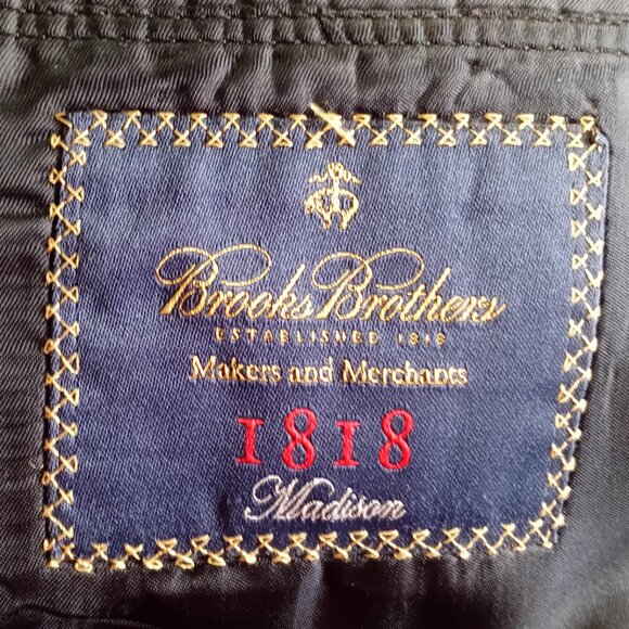 Brooks Brothers Navy Blazer - Picture 2 of 3